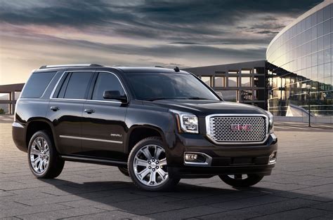 2015 GMC Yukon Denali MPGs Improve Thanks to Eight-Speed Auto