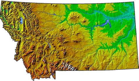 Area Map - Central Montana