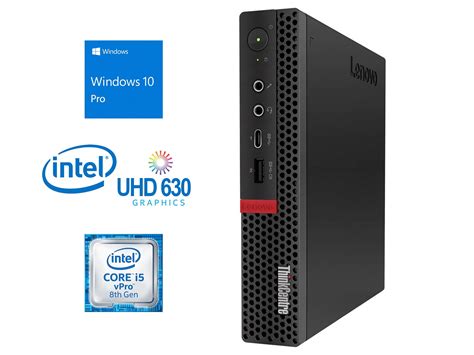 Lenovo ThinkCentre M920q Mini PC, Intel Core i5-8500T Upto 3.5GHz, 8GB ...