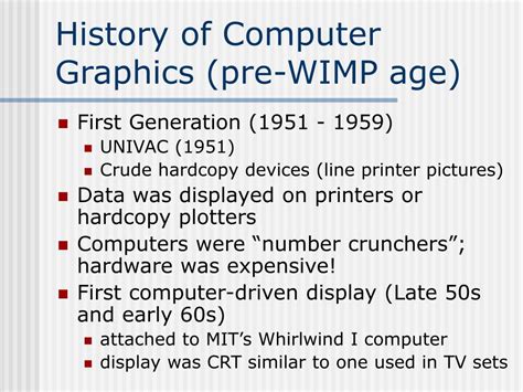 PPT - History of Computer Graphics PowerPoint Presentation, free download - ID:3112075