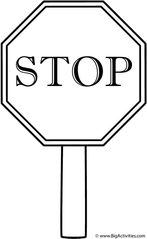 Stop Sign Clipart Black And White | Free download best Stop Sign Clipart Black And White on ...