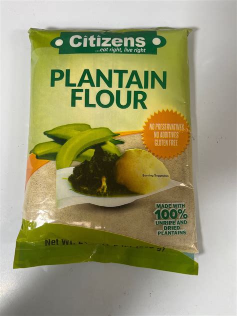 Green Plantain Flour Plantain Flour 4lbs Plantain Four. - Etsy