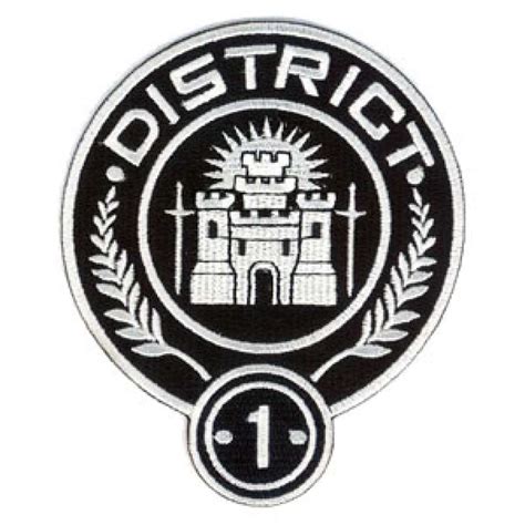 Hunger Games District 1 Embroidered 4" Patch - SciFi Geeks