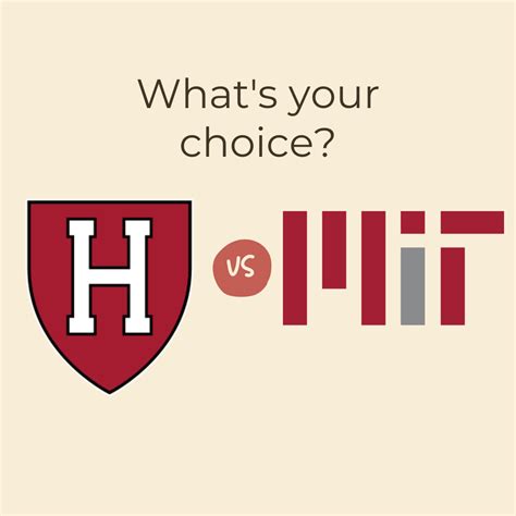 Harvard vs MIT