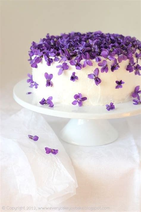 ...every girl dream... | Violet cakes, Cake, Cake decorating