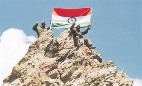 India recaptures Tiger Hill, a vital moment in India's victory of the Kargil War, 3rd- 7th July ...