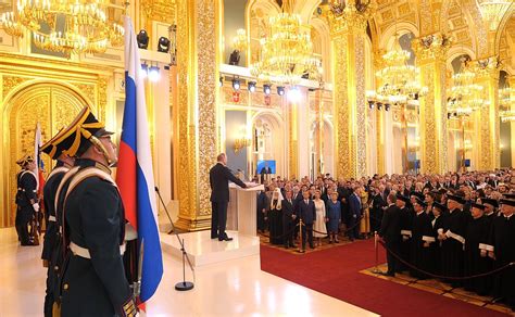 Vladimir Putin has been sworn in as President of Russia • President of Russia