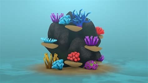 Coral Reef 3D model | CGTrader