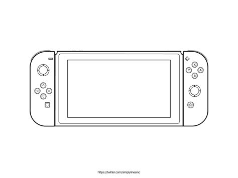 Nintendo Switch by Simply Lines on Dribbble