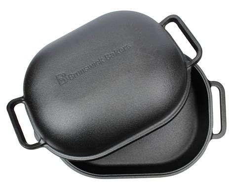 Brunswick Bakers Pre-seasoned Cast Iron Bread Baking Pan - Classica