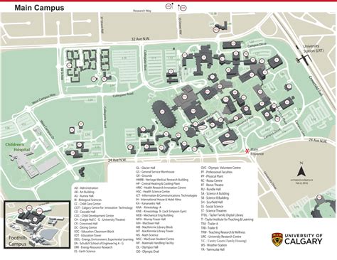 University Of Alberta Hospital Map