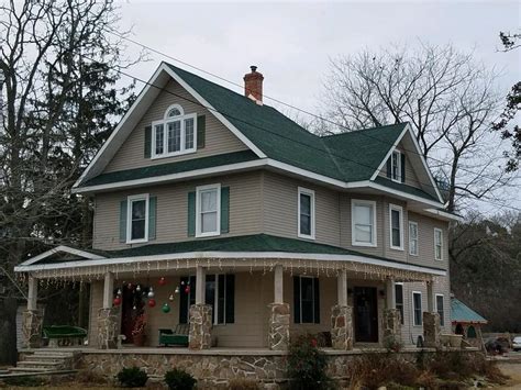 Rustic Evergreen Architectural Shingle Roof Installation in Hebron MD | Mallard Exteriors