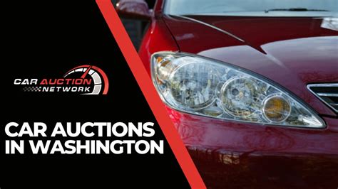 Guide: Used Car Auctions In Washington - Info & Websites