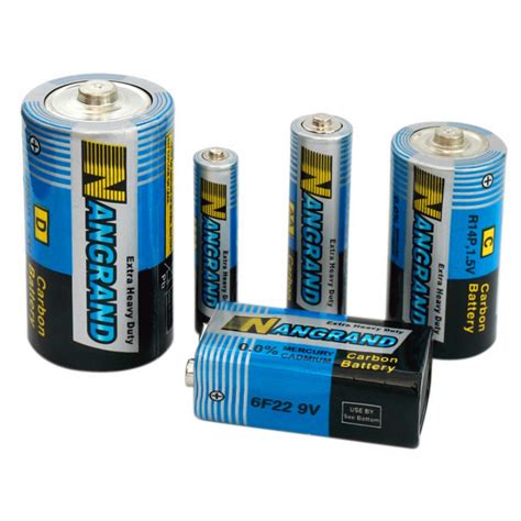 Zinc Chloride Batteries (AA/AAA/C/D/9V) - China Batteries, Carbon Batteries