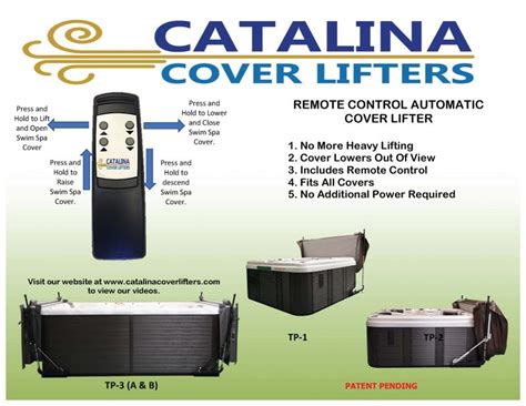 The Catalina Cover Lifter - Discount Hot Tubs