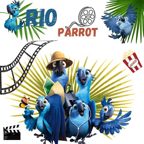 Rio parrot - Rio bird movie |white parrot from rio | rio bird movie ...