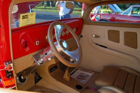 1933 Ford Coupe interior : NJ-Diner-Car-Show : Car Pictures by CarJunky®