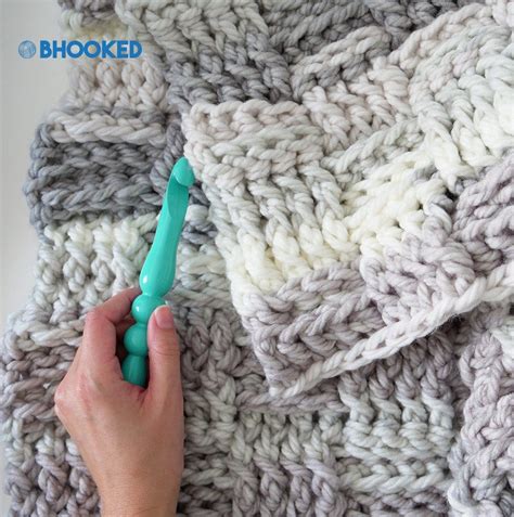 Basket Weave Crochet Rug Free Pattern & Tutorial from B.Hooked | Basket weave crochet, Basket ...