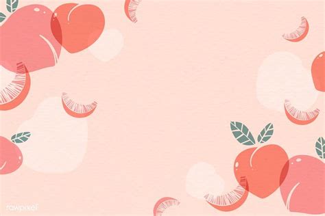 Peach patterned background with design space vector | premium image by rawpixel.com / wan ...