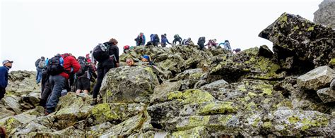 Hiking to Rysy peak - the highest mountain in Poland