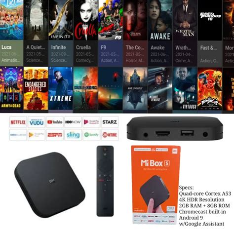 Mi Box S - Mod. - Android TV Box with Apps for movies,Tvçhannels and more | Lazada PH