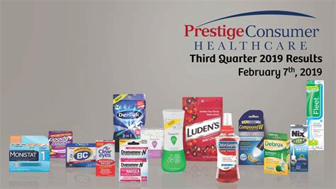 Prestige Brands Holdings, Inc. 2019 Q3 - Results - Earnings Call Slides ...