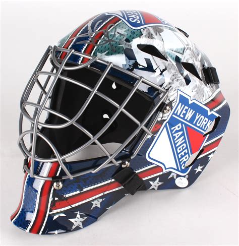 Henrik Lundqvist Signed Rangers Full-Size Goalie Mask (JSA COA) | Pristine Auction