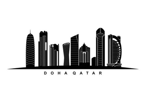 Doha Qatar Skyline