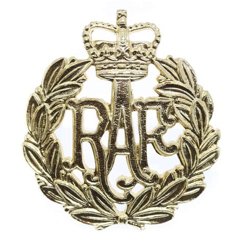 Royal Air Force (R.A.F.) Anodised (Staybrite) Cap Badge