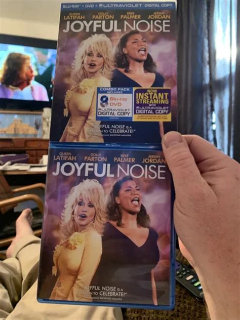 JOYFUL NOISE (BLU-RAY/DVD,2012,2-DISC) Dolly Parton,Queen Latifah,Not a ...