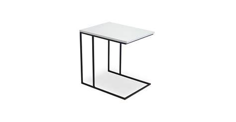 Myron White End Table - Coffee Tables - Article | Modern, Mid-Century and Scandinavian Furniture