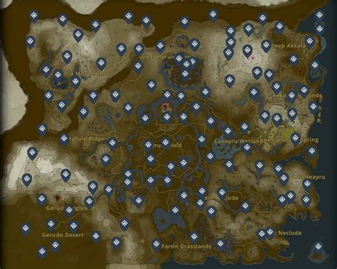 Zelda: Tears of the Kingdom - All Shrines Locations - GameRiv