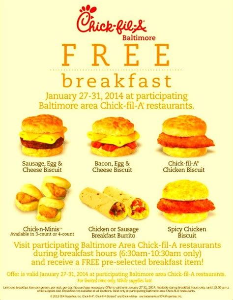 Chick-fil-A Breakfast Hours, Time & Menu- Do they serve the entire day? | - logiguard