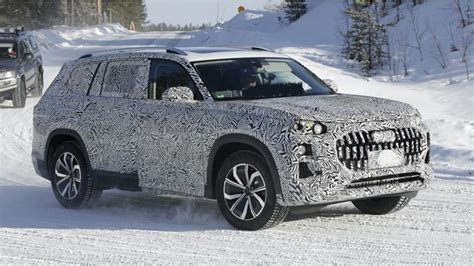 2022 Audi Q9 (BMW X7-rival) Spied Winter Testing