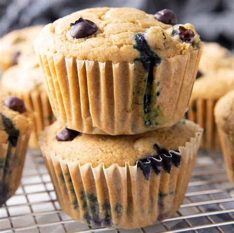 Easy Vegan Blueberry Muffins Recipe (Gluten Free) - Beaming Baker