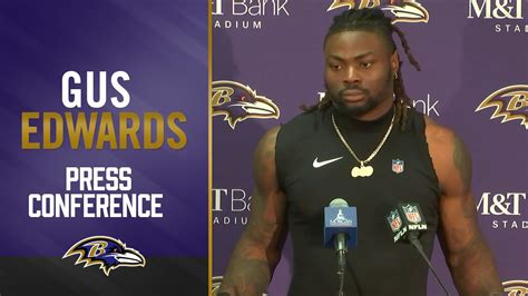 Gus Edwards: "It's a Blessing" | Baltimore Ravens - YouTube