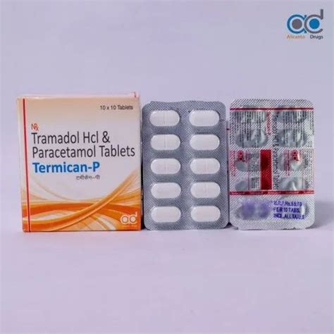 Paracetamol And Tramadol HCl Tablet at Rs 550/box | Paracetamol Tablets in Panchkula | ID ...