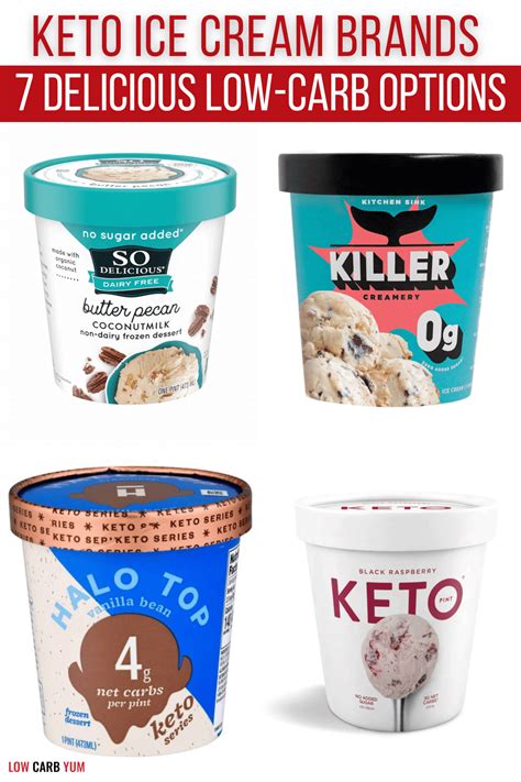 Keto Ice Cream Brands (7 Low-Carb Options) - Low Carb Yum