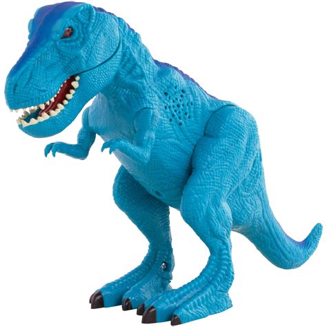 Adventure Force T-Rex with Roaring Sound Effects and Light Up Eyes, Blue - Walmart.com