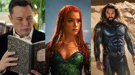 ‘Aquaman 2’: How Elon Musk Allegedly Saved Amber Heard From Being Fired