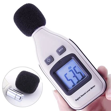 Mini Sound Noise Level Meter 30~130dBA Decibel Pressure Monitor Vehicle Car Factory Noise Tester ...