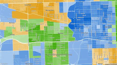 Race, Diversity, and Ethnicity in Maywood, IL | BestNeighborhood.org