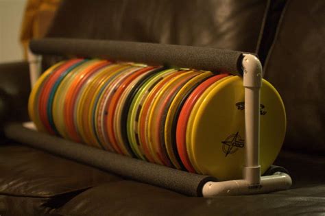 PVC Disc Organizer Storage Rack - Disc Golf Course Review | Disc golf courses, Disc golf, Disc ...