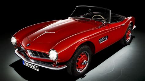 BMW 507 Series 1 Convertible Old Red Sport Car HD Cars Wallpapers | HD Wallpapers | ID #60993