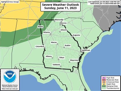 Here's What Georgia's Weather Has In Store This Weekend