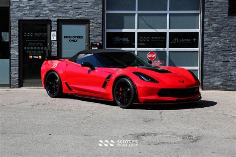 Corvette C7 Grand Sport Xpel PPF and Tinted PPF London