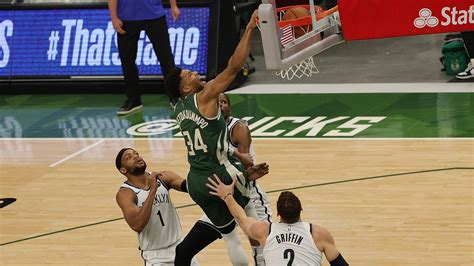 NBA Playoffs 2021: Milwaukee Bucks survive Game 3 battle with Brooklyn ...