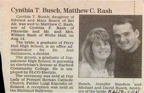 22 Funny Wedding Announcement Name Combos on Newspapers in the Past