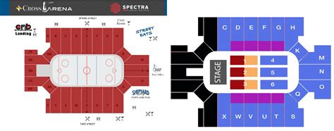 Seating Chart | Cross Insurance Arena | Portland, Maine