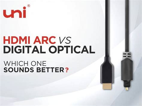 HDMI ARC VS Optical - uni